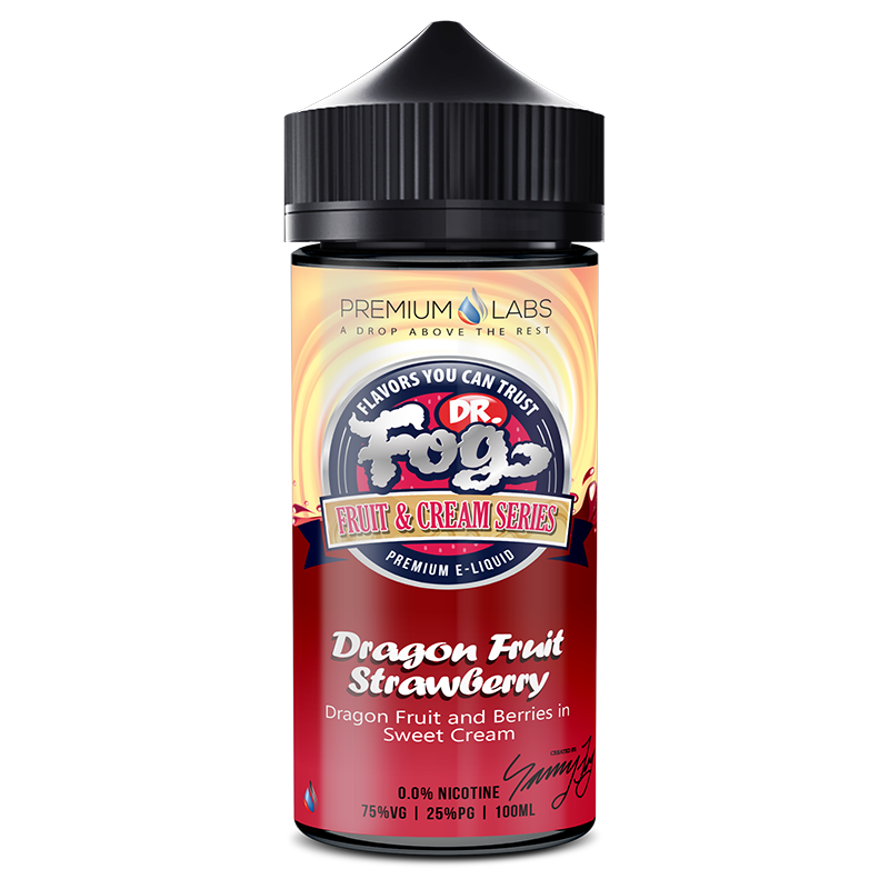 Dr Fog Fruit Cream Series: Dragon Fruit Strawberry...