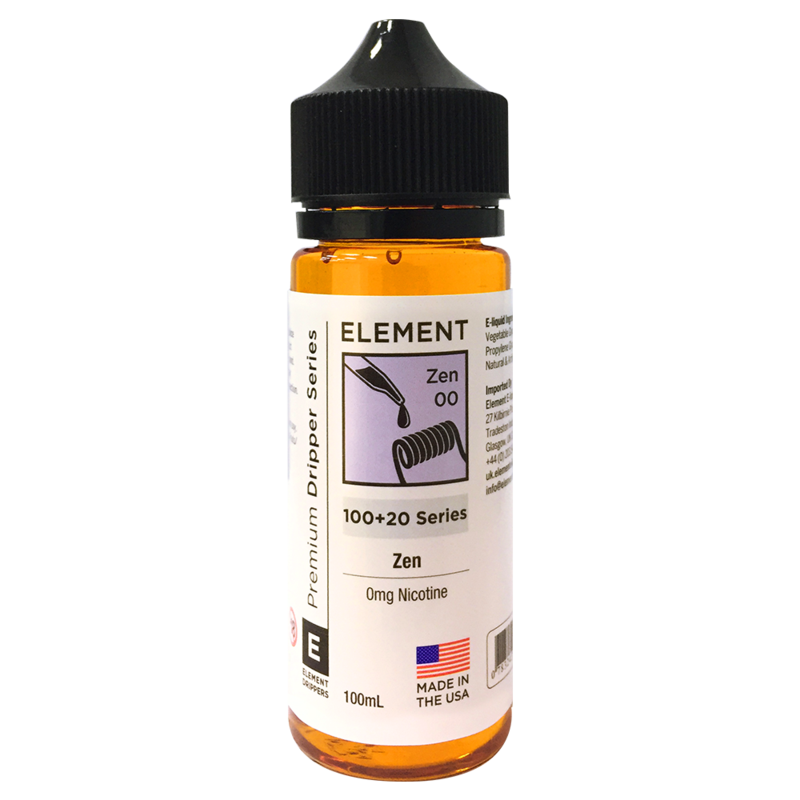 Element Zen E-liquid 100ml Short Fill