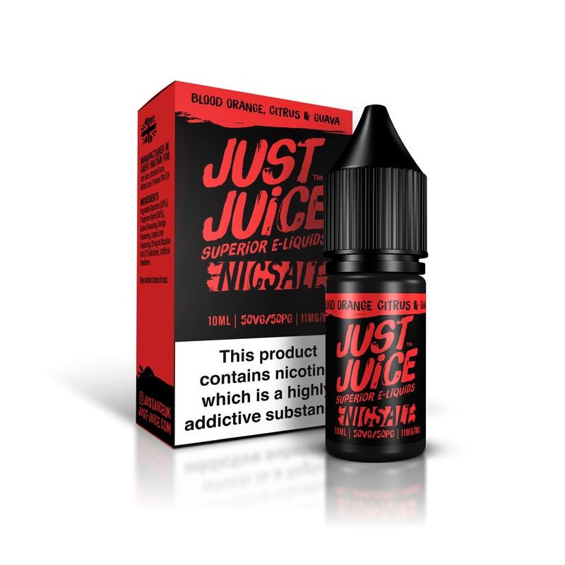 Just Juice Blood Orange, Citrus & Guava Nic Sa...