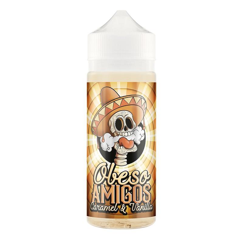 Obeso Amigo Caramel & Vanilla E-liquid 100ml S...