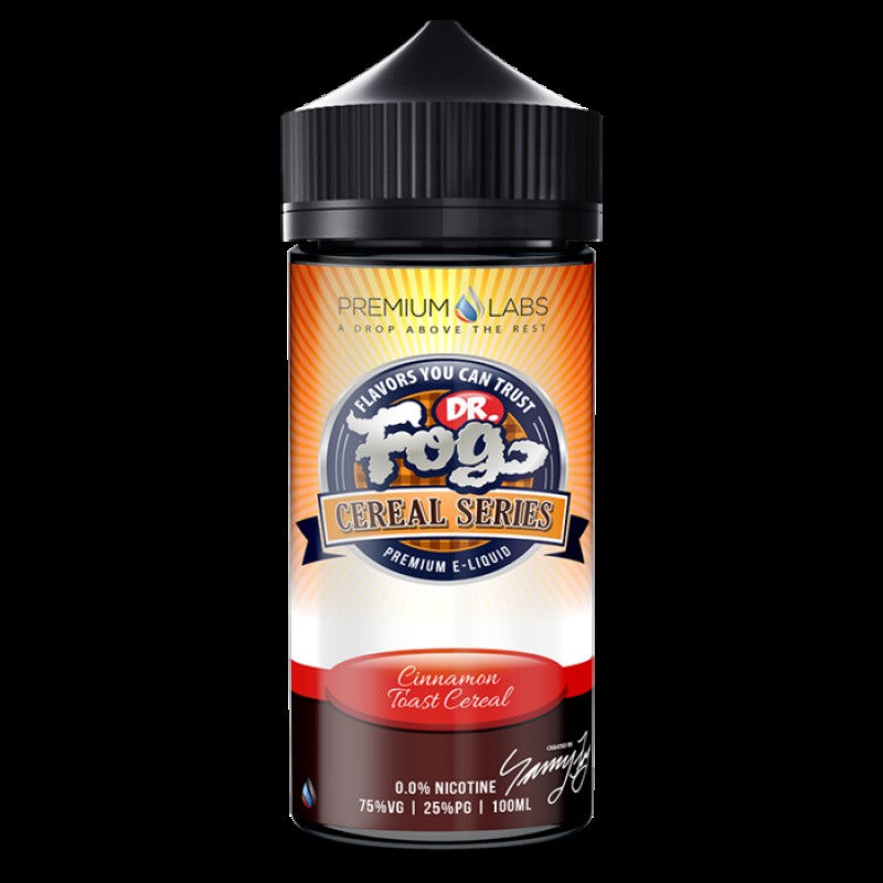 Dr Fog Cinnamon Toast Cereal E-liquid 100ml Short ...