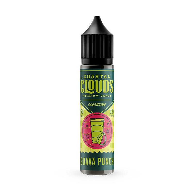 Coastal Clouds Guava Punch E-liquid 50ml Short Fil...