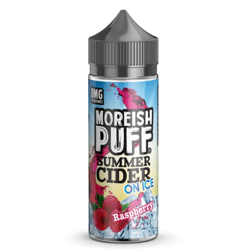 Moreish Puff Summer Cider on Ice Raspberry 0mg 100...