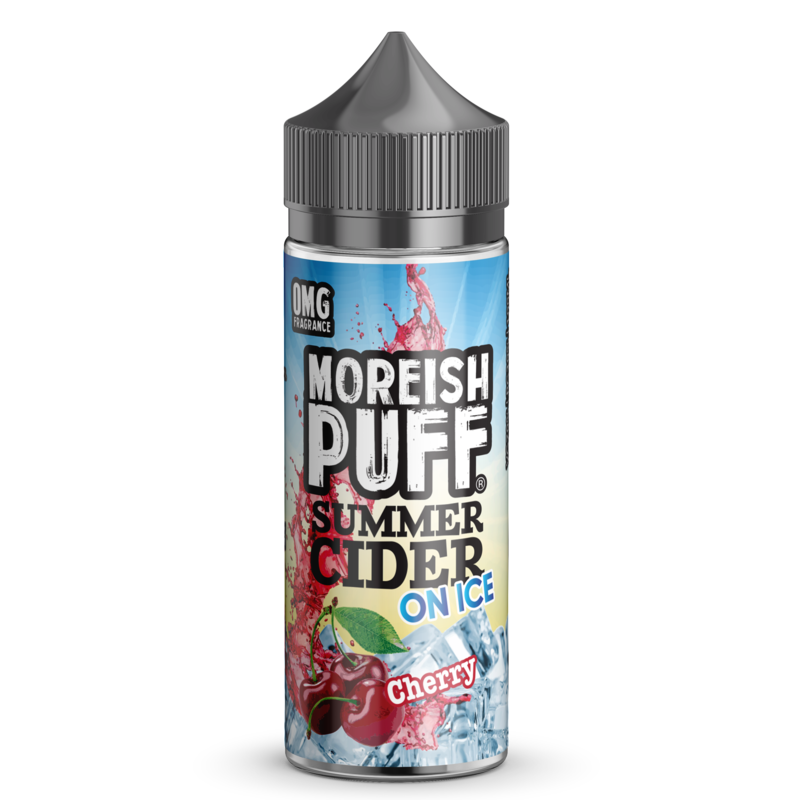 Moreish Puff Summer Cider on Ice Cherry 0mg 100ml ...