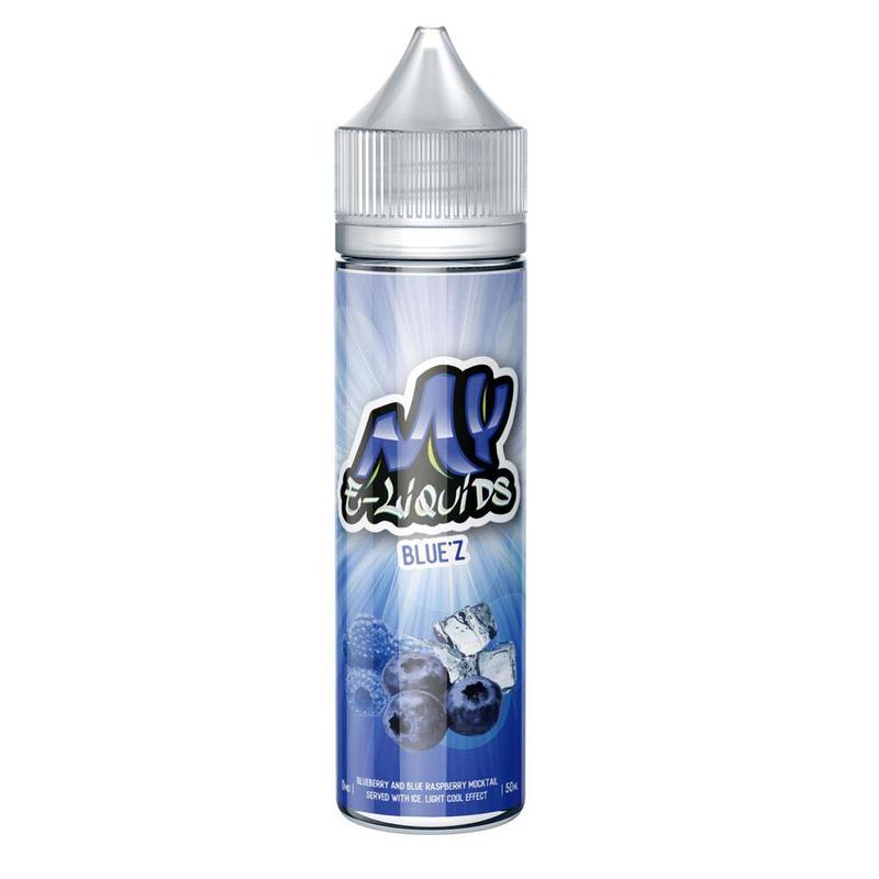 My E-liquids Bluez E-liquid 50ml Short Fill