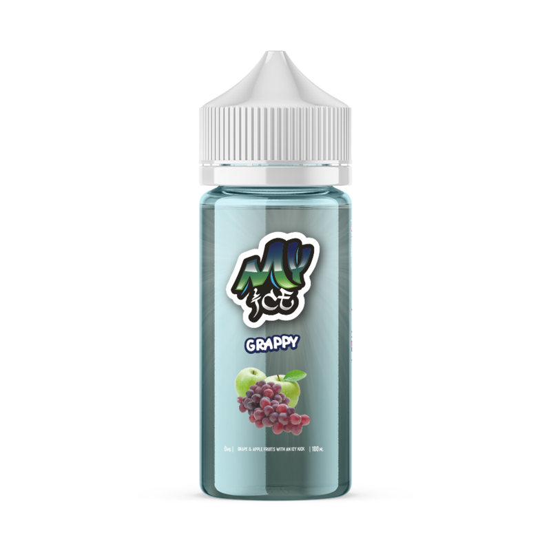 My E-Liquids Ice: Grappy 0mg 100ml Short Fill E-Li...