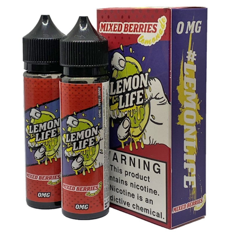 Lemon Life Mixed Berries Lemonade E-liquid 2 X 50m...