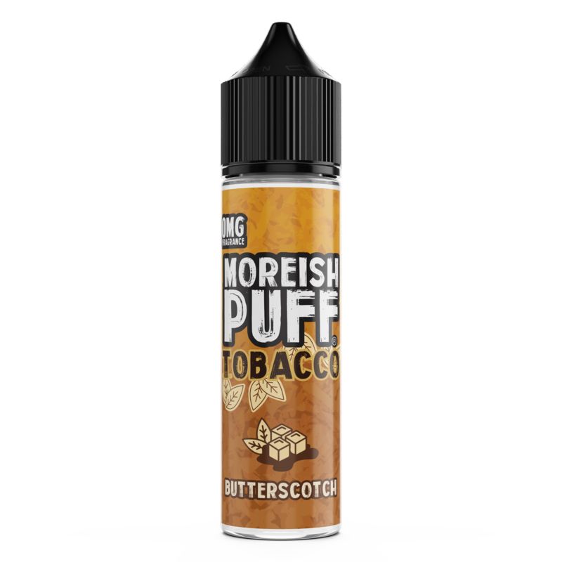 Moreish Puff Tobacco Butterscotch 0mg 50ml Short F...