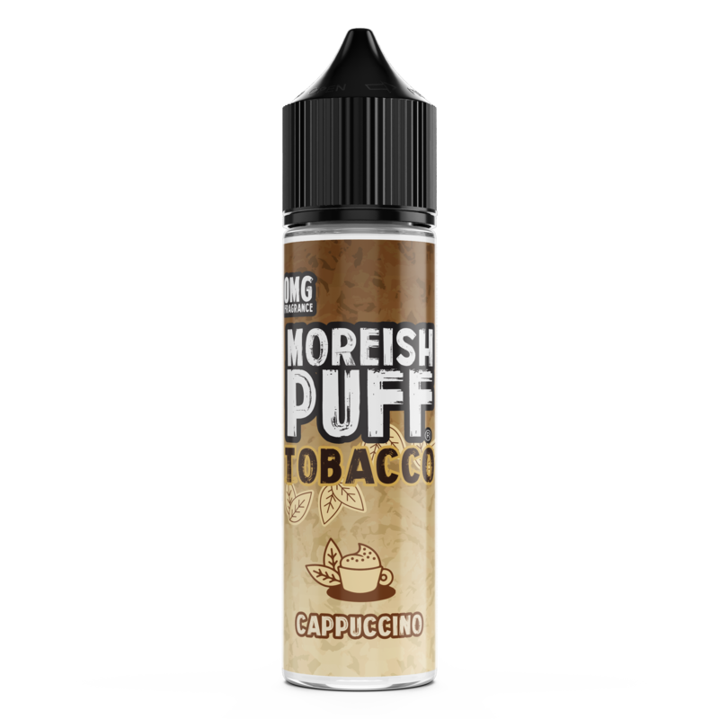 Moreish Puff Tobacco Cappuccino 0mg 50ml Short Fil...