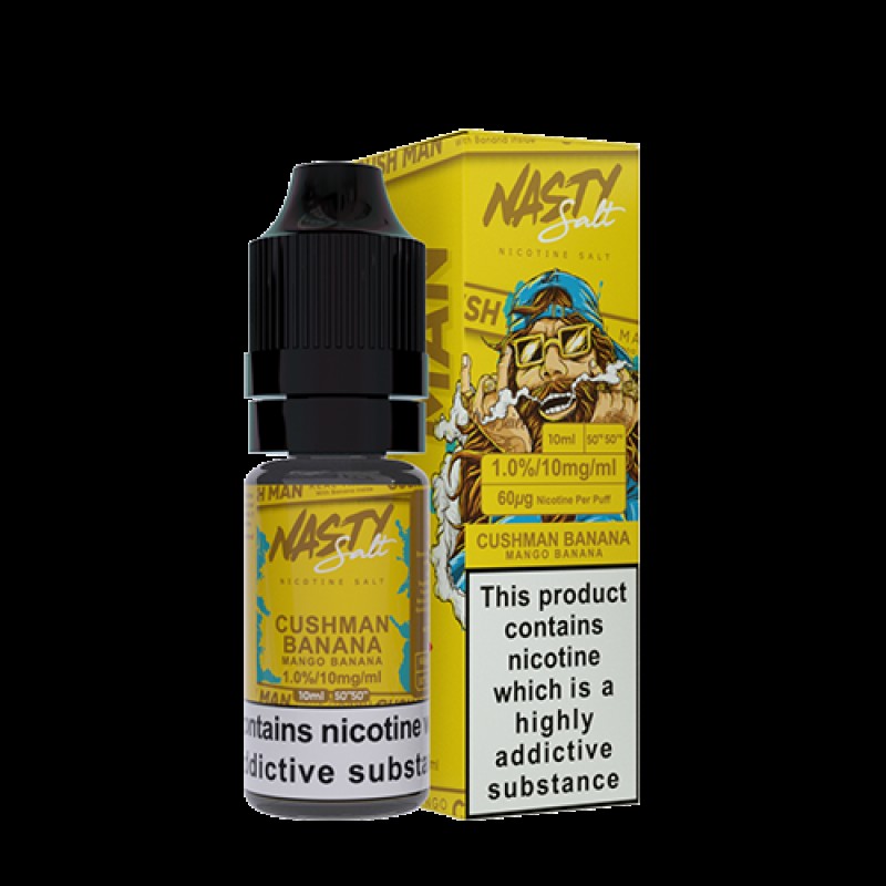 Nasty Juice Nasty Salt: Cush Man Banana 10ml Nic S...