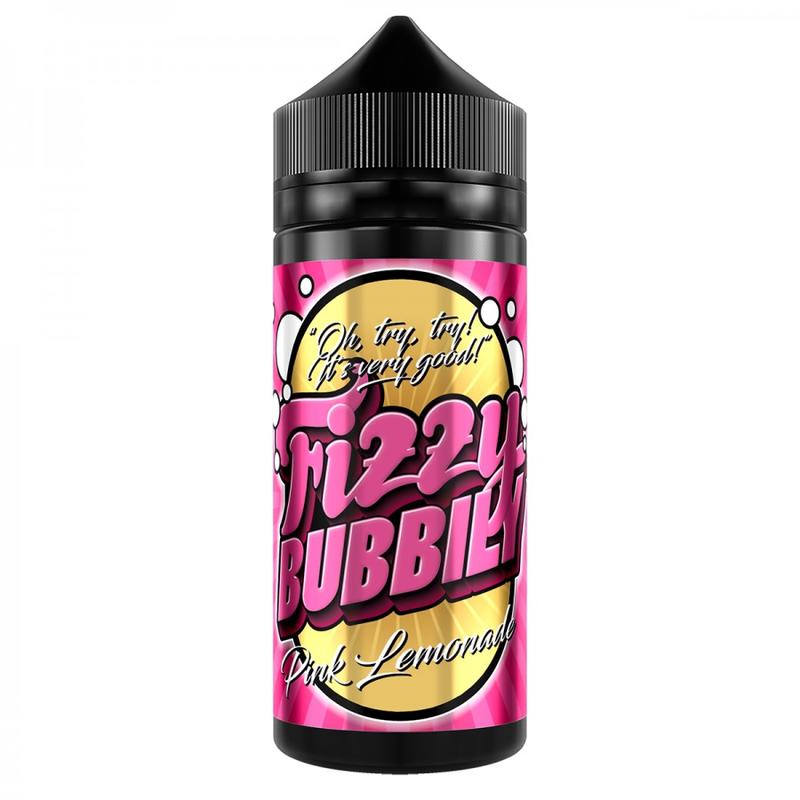 Fizzy Bubbily Pink Lemonade E-liquid 100ml Short F...