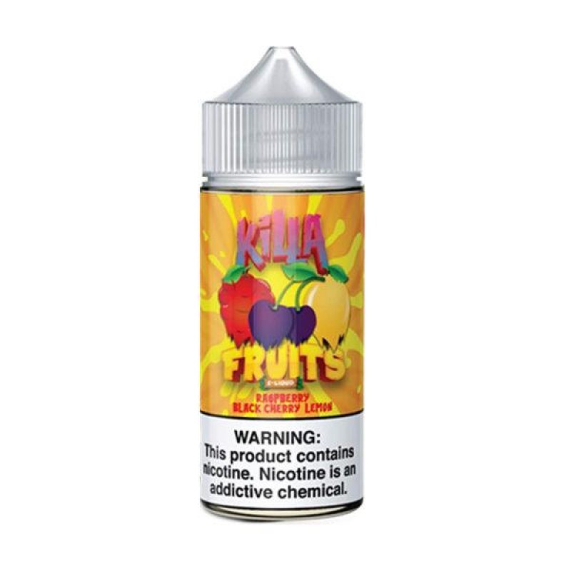 Killa Fruits Raspberry Black Cherry Lemon E-liquid...