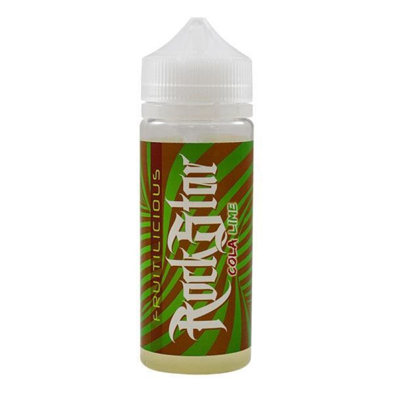 Rockstar Vape Fruitilicious: Cola Lime 0mg 100ml S...