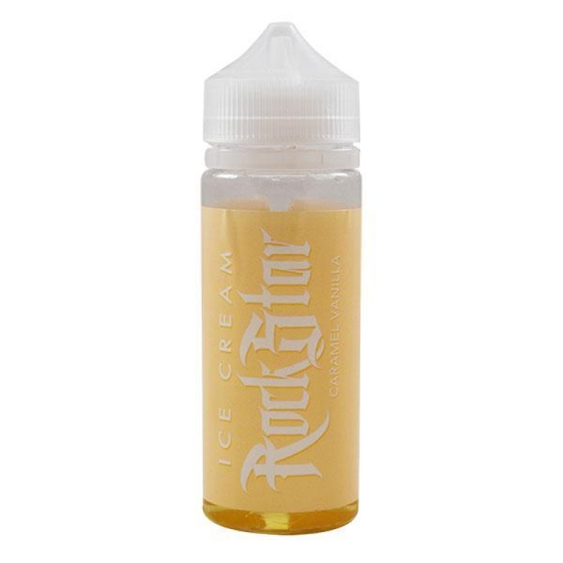 Rockstar Vape Ice Cream Caramel Vanilla 0mg 100ml ...