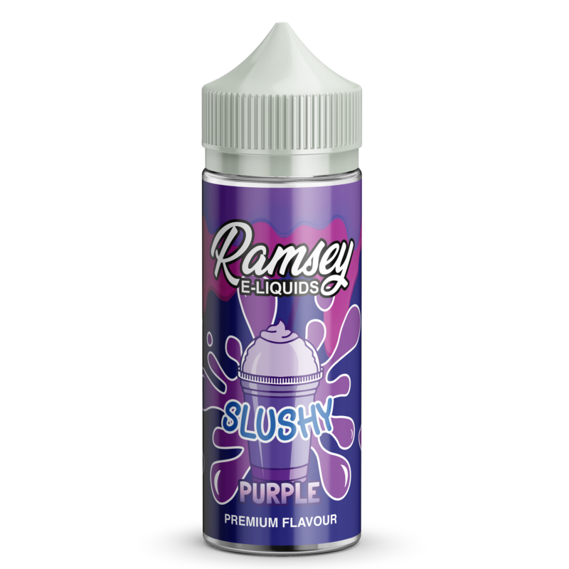 Ramsey E-Liquids Slushy Purple 0mg 100ml Short Fil...