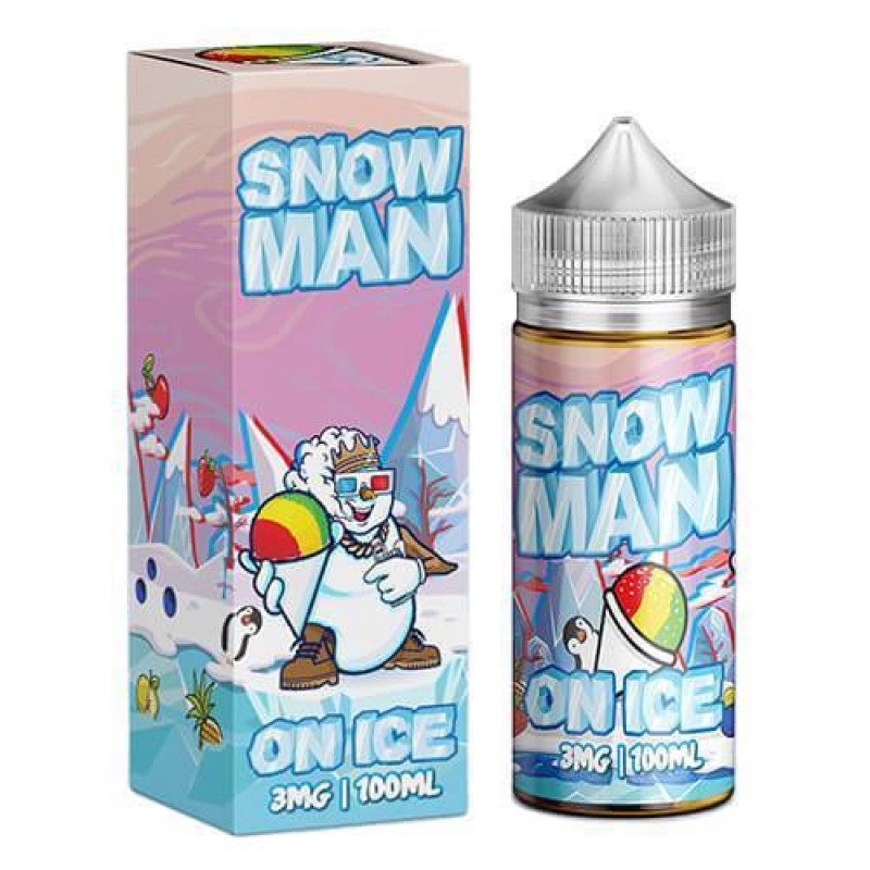 Juice Man Snow Man on Ice 0mg 80ml Short Fill E-Li...