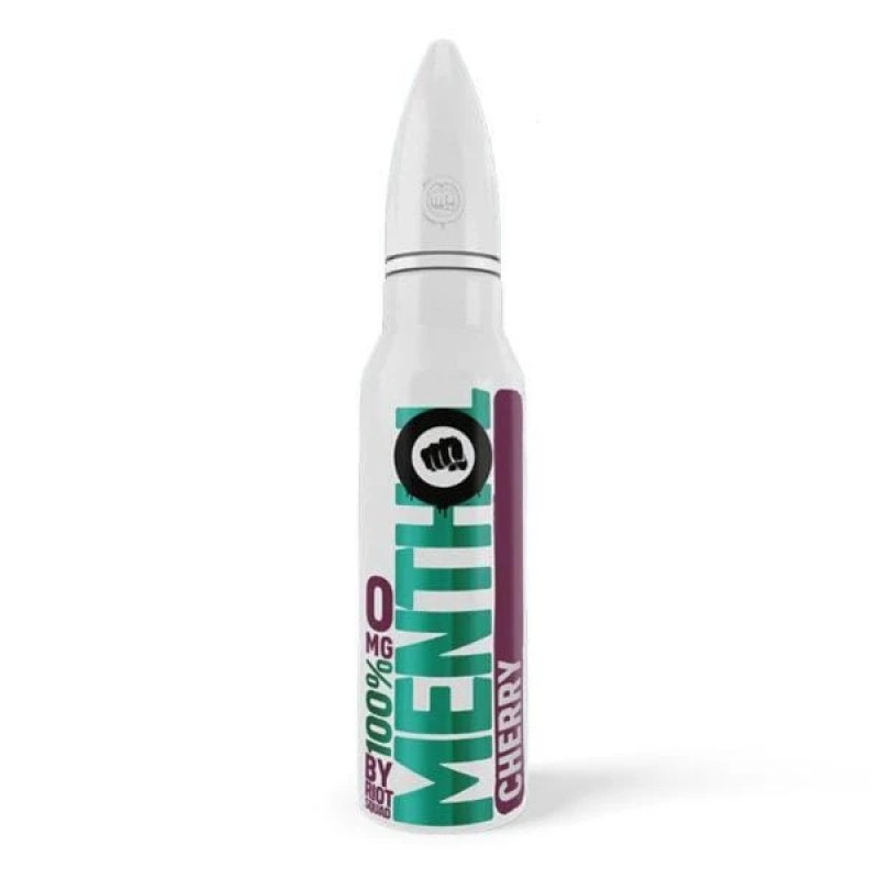 Riot Squad Menthol Cherry 0mg 50ml Short Fill