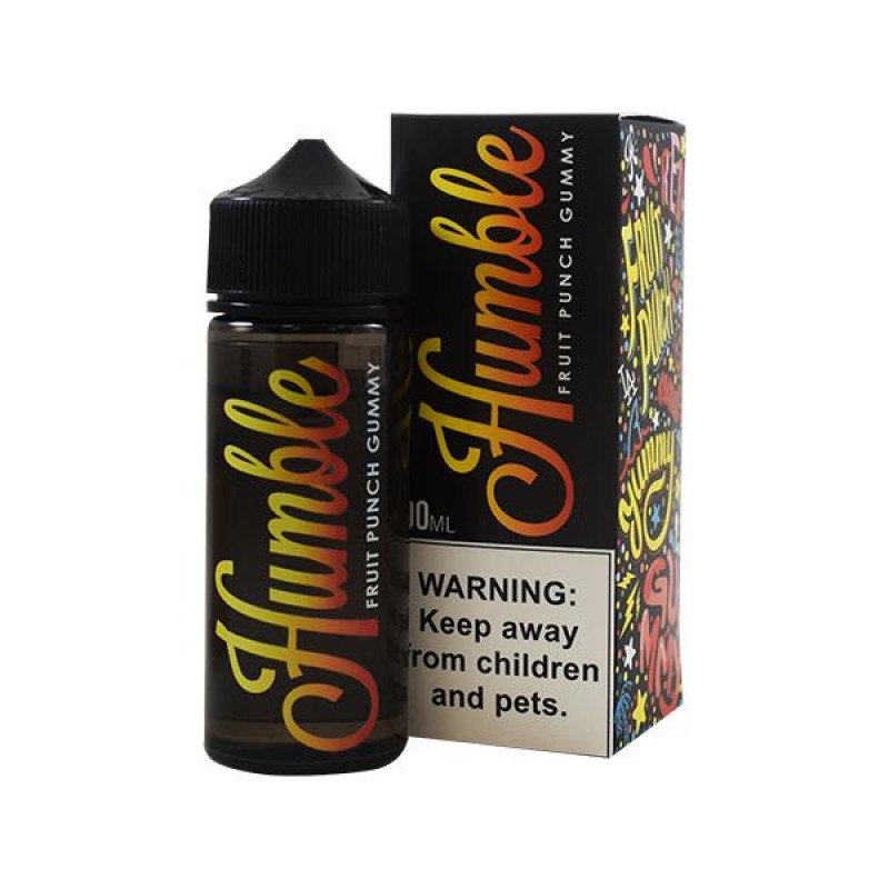 Humble Fruit Punch Gummy 0mg 100ml Short Fill E-Li...