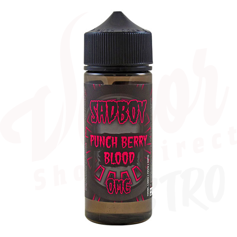 Sadboy Blood Line: Punch Berry Blood 0mg 100ml Sho...