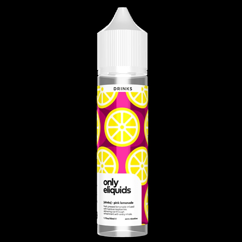 Only E-Liquids Drinks: Pink Lemonade 0mg 50ml Shor...