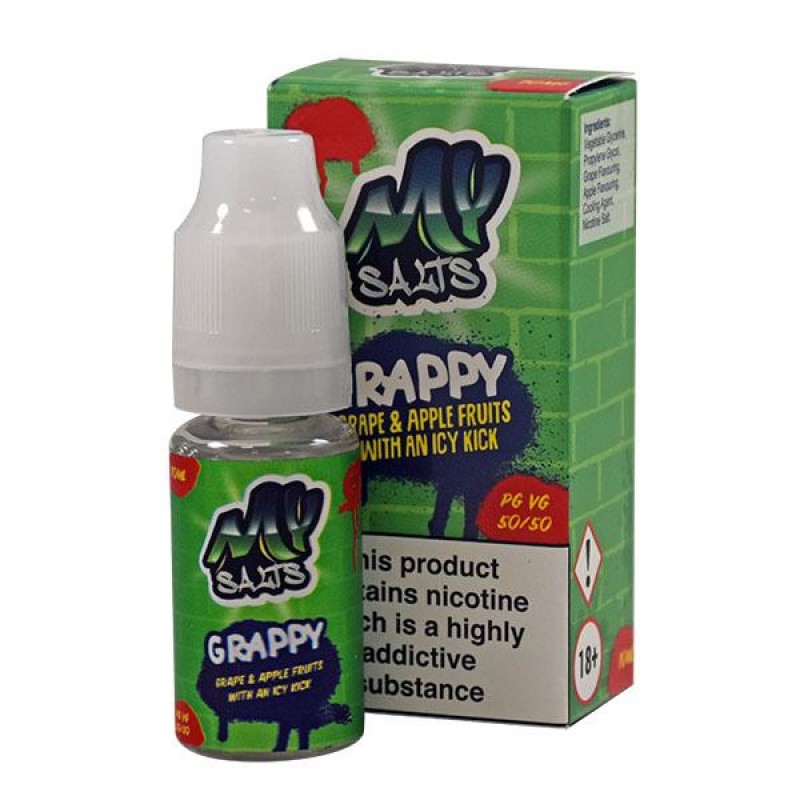 My E-Liquids My Salts: Grappy 10ml Nic Salt