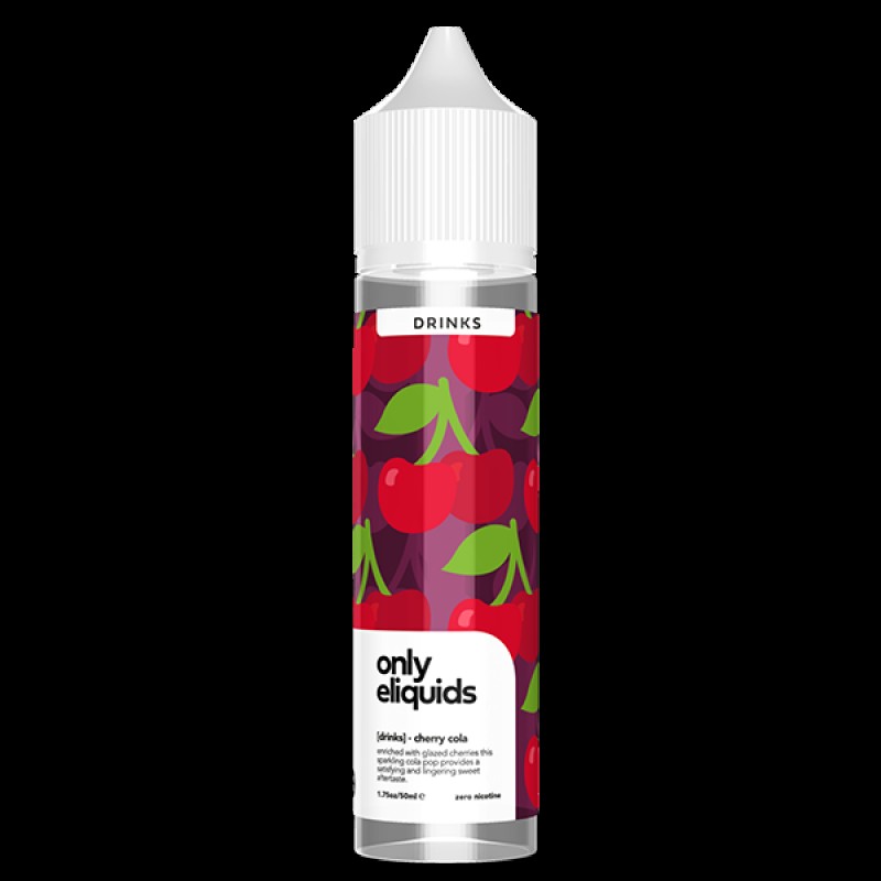 Only E-Liquids Drinks: Cherry Cola 0mg 50ml Short ...