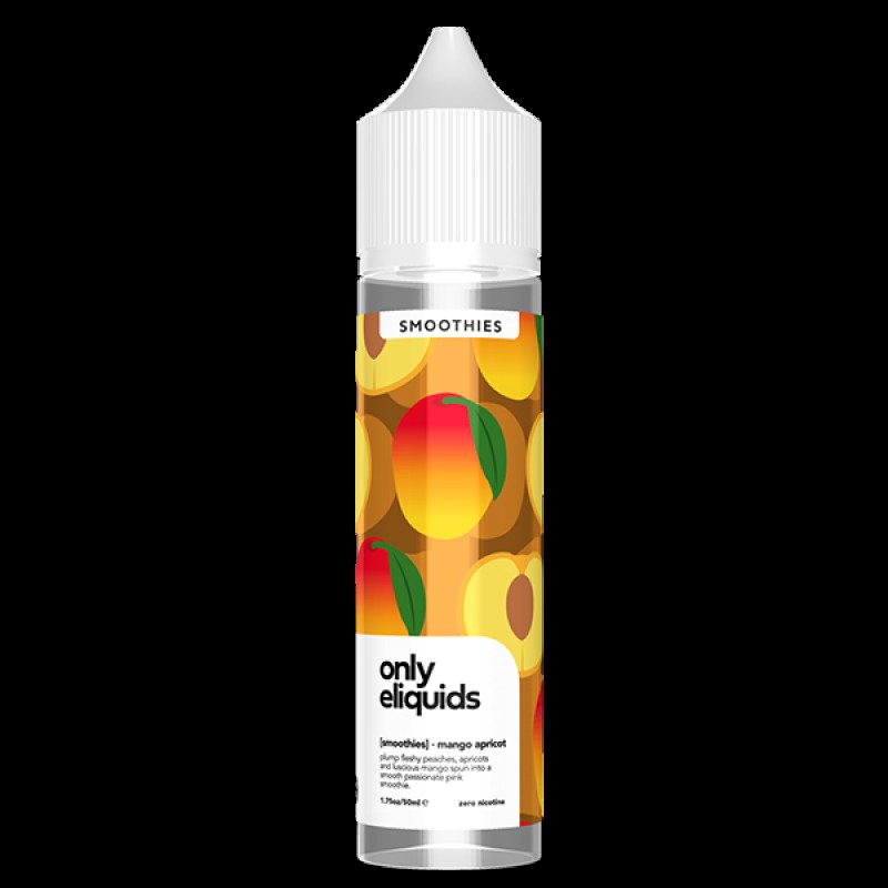 Only E-Liquids Smoothies: Mango Apricot 0mg 50ml S...