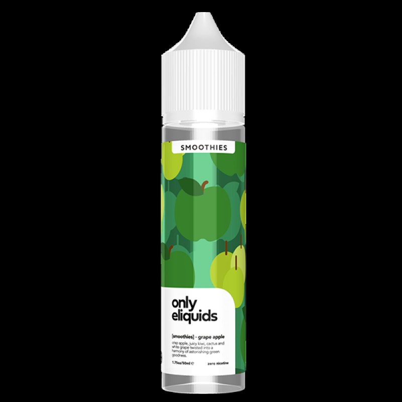 Only E-Liquids Smoothies: Grape Apple 0mg 50ml Sho...