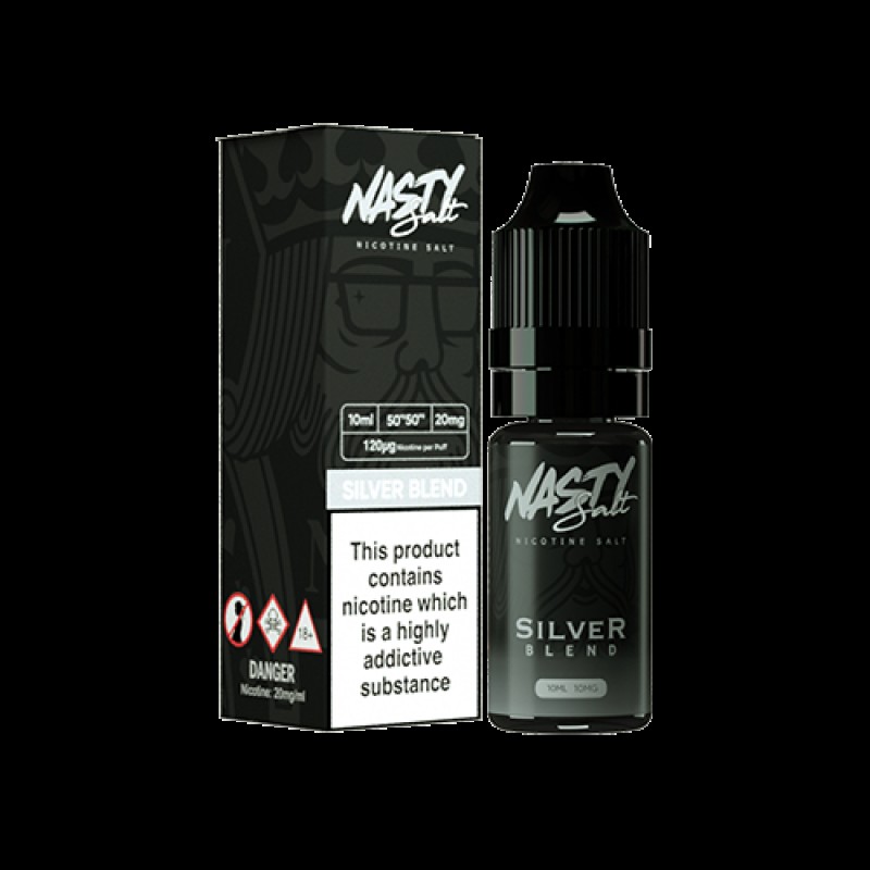 Nasty Juice Nasty Salt: Silver Blend Nic Salts 10m...