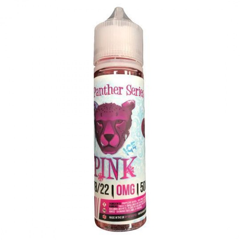 Dr Vapes Pink Panther Ice E-liquid 50ml Short Fill