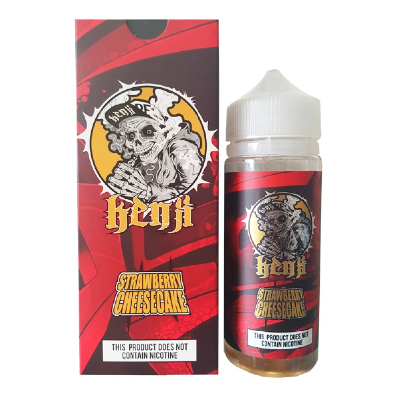 Kenji Strawberry Cheesecake E-liquid 100ml Short F...