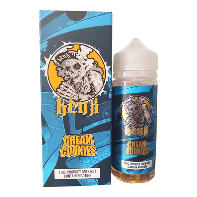 Kenji Cream Cookies E-liquid 100ml Short Fill