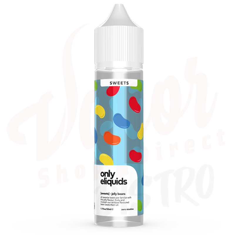 Only E-Liquids Sweets: Jelly Beans 0mg 50ml Short ...