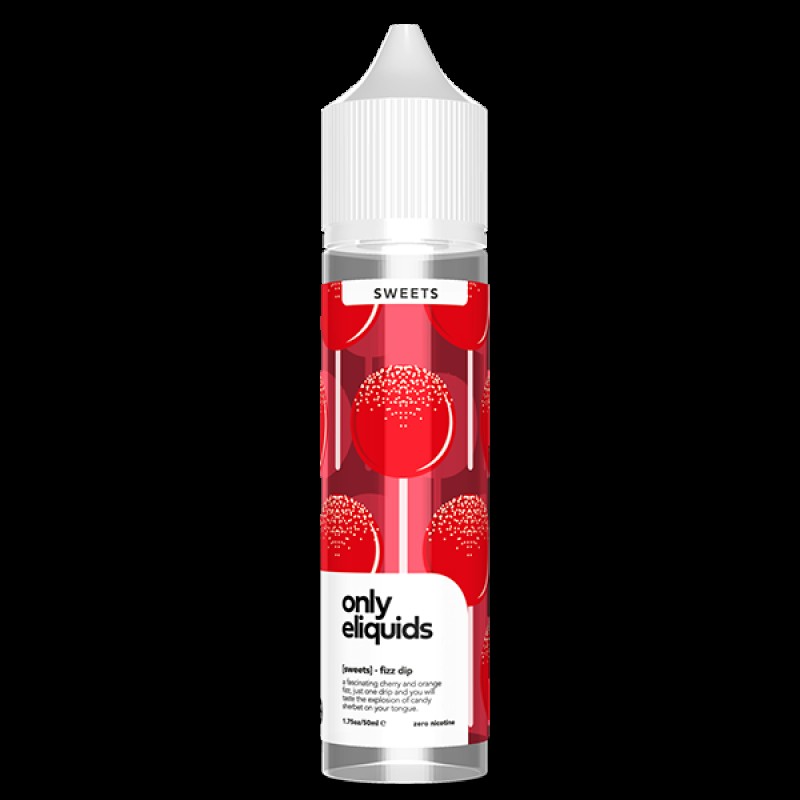 Only E-Liquids Sweets: Fizz Dip 0mg 50ml Short Fil...