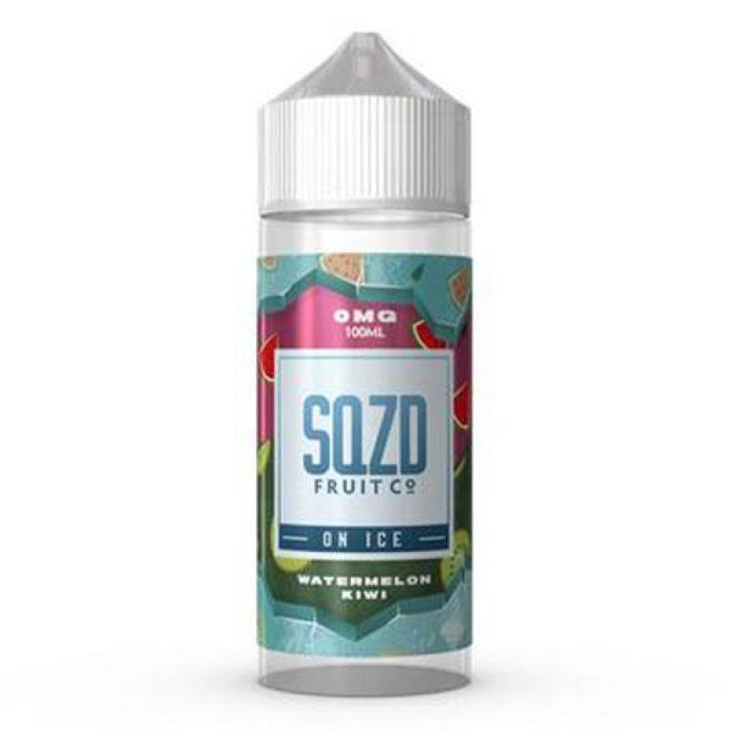 SQZD on Ice: Watermelon Kiwi 0mg 100ml Short Fill ...