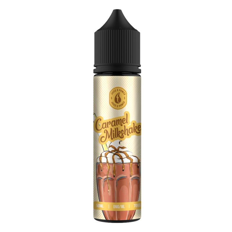 Juice N Power Caramel Milkshake E-liquid 50ml Shor...