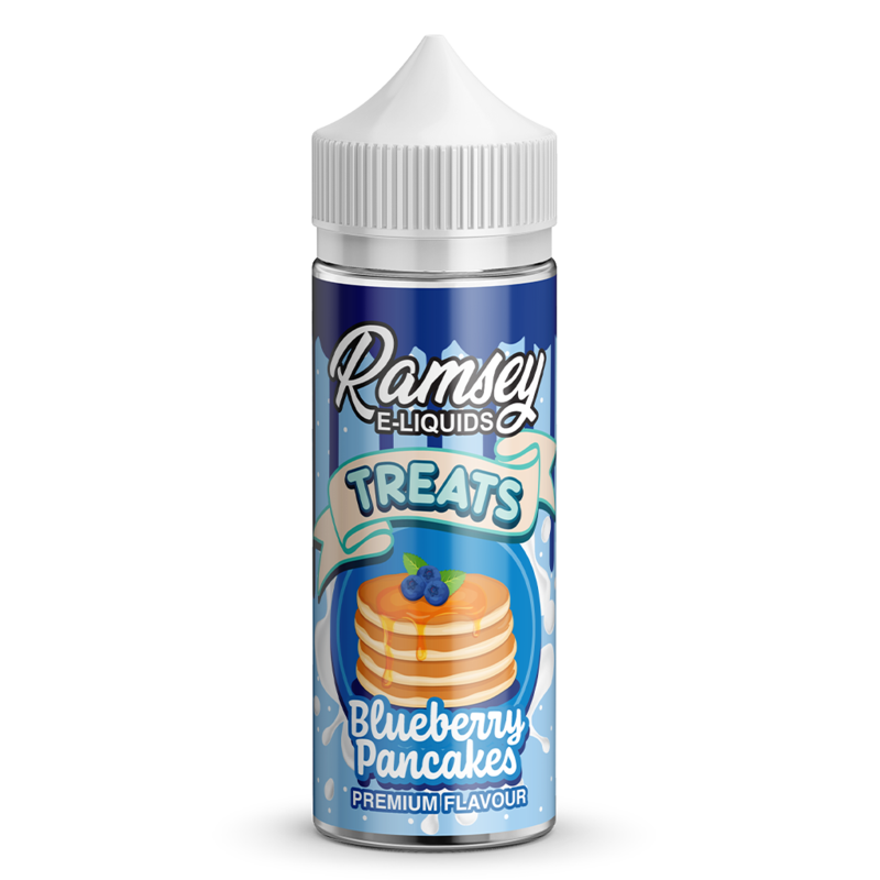 Ramsey E-Liquids Treats Blueberry Pancake 0mg 100m...