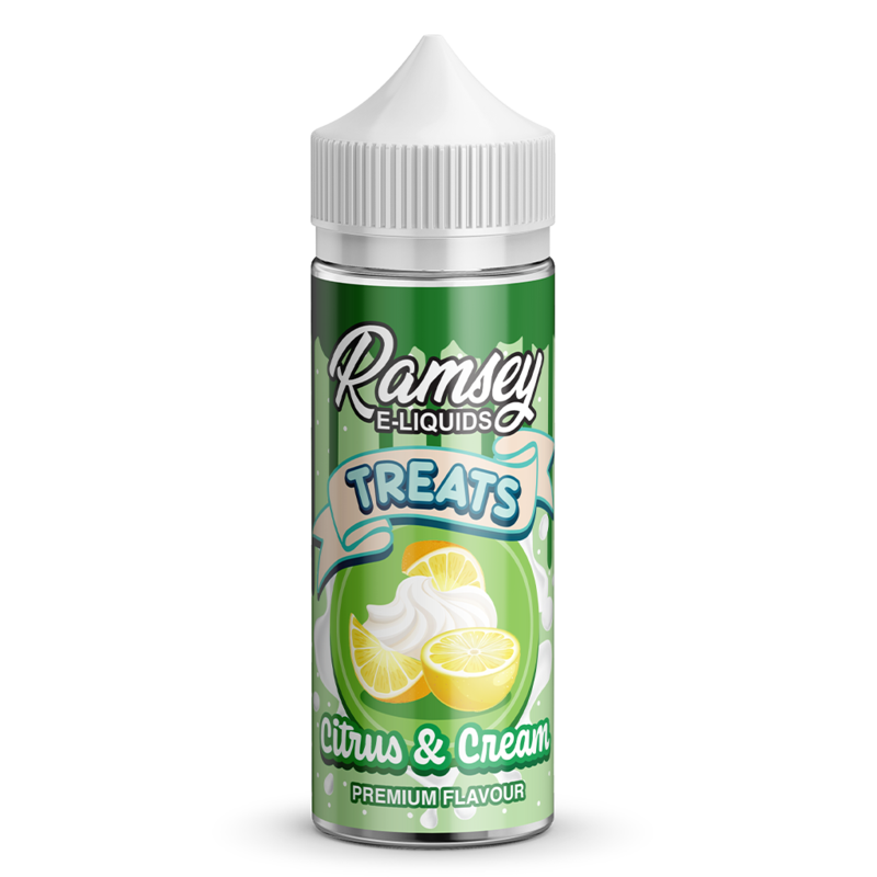 Ramsey E-Liquids Treats Citrus Cream 0mg 100ml Sho...