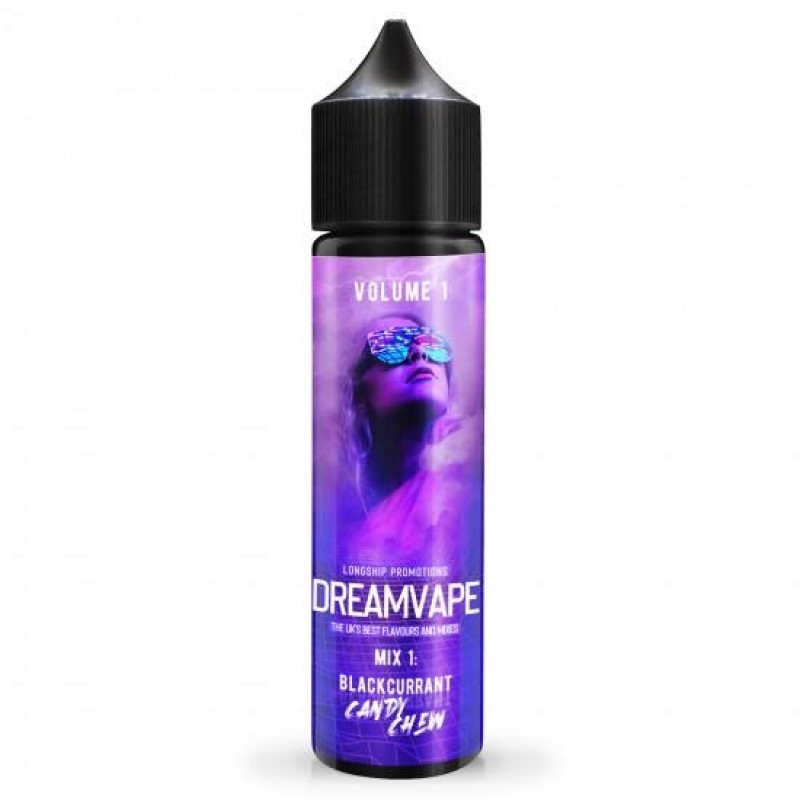 Dreamvape Mix 1 - Blackcurrant Candy Chew 0mg 50ml...