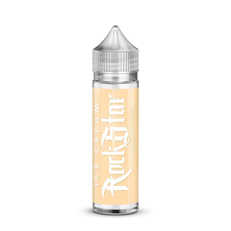 Rockstar Ice Cream Caramel Vanilla E-liquid 50ml S...