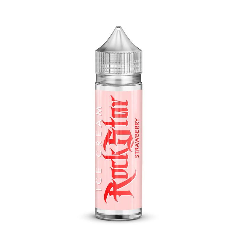 Rockstar Ice Cream Strawberry E-liquid 50ml Short ...