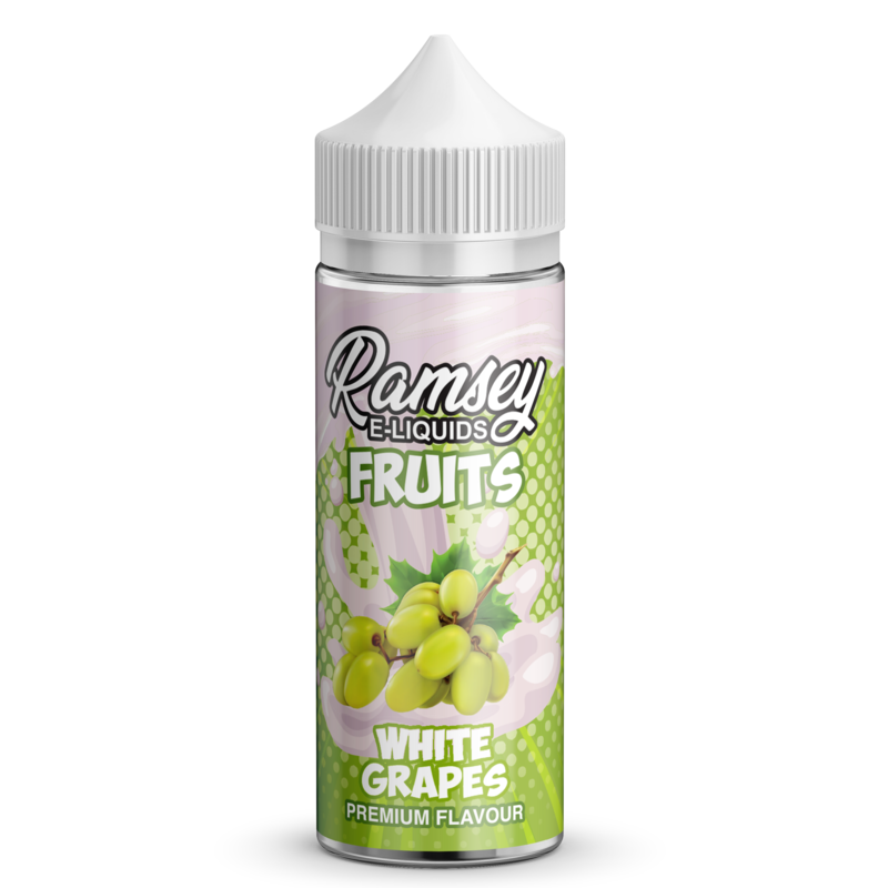 Ramsey E-Liquids Fruits White Grapes 0mg 100ml Sho...