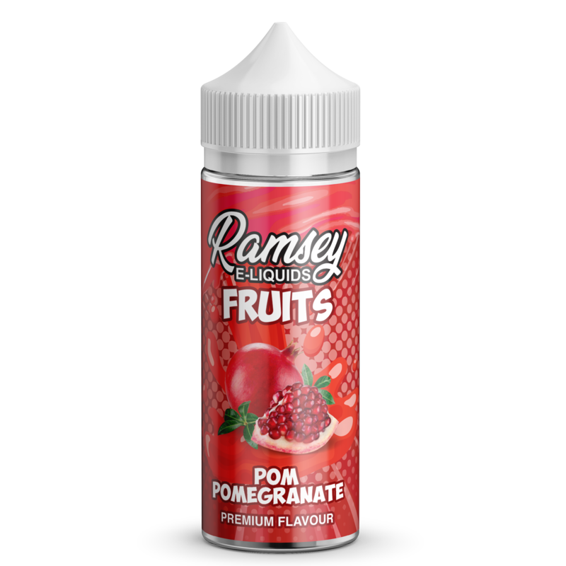 Ramsey E-Liquids Fruits Pom Pomegranate 0mg 100ml ...