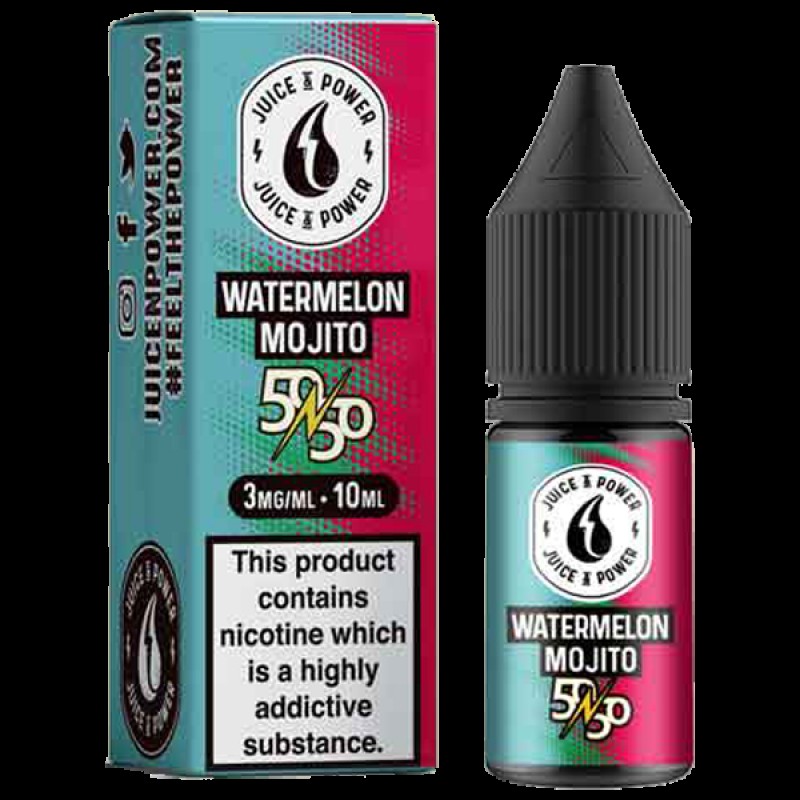 Juice N' Power 50:50 Watermelon Mojito 10ml E-...