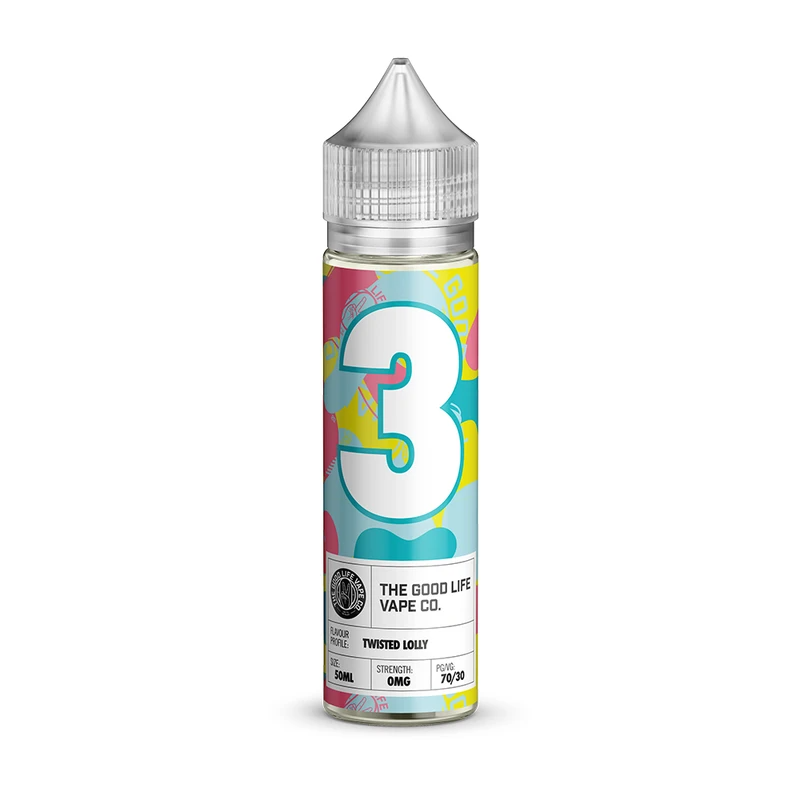 The Good Life Vape Co. No.3 Twister Lolly 0mg 50ml...