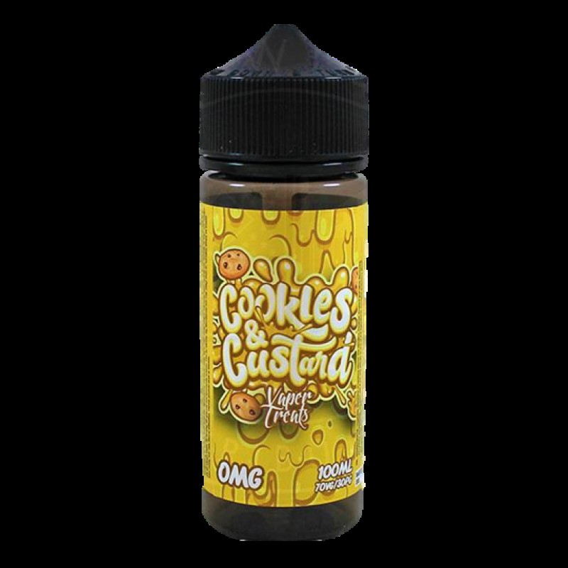 Vaper Treats Cookies and Custard E-liquid 100ml Sh...