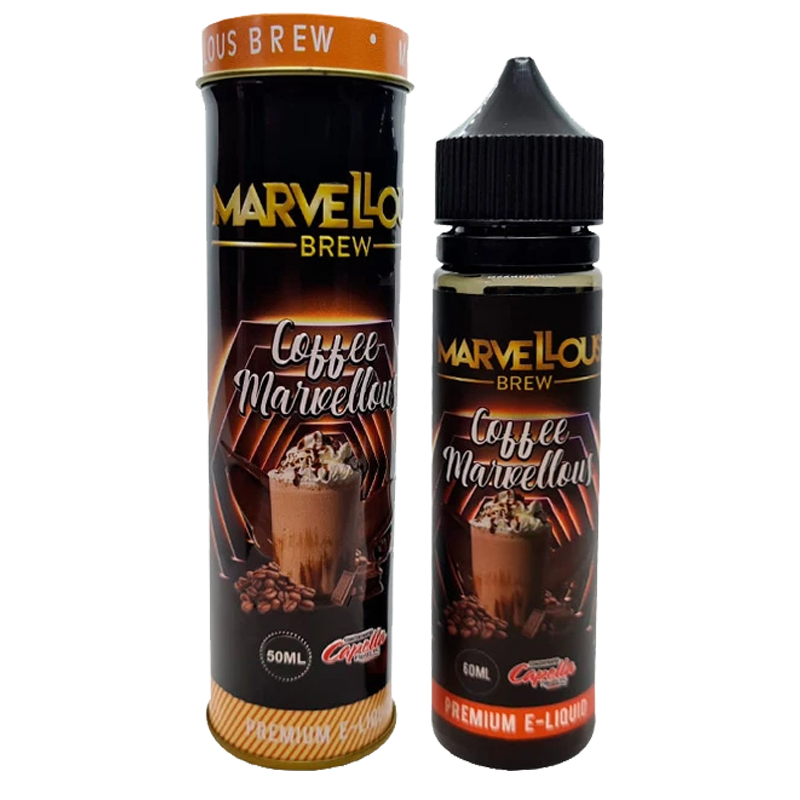 Marvellous Brew Coffee Marvellous 0mg 50ml Short F...