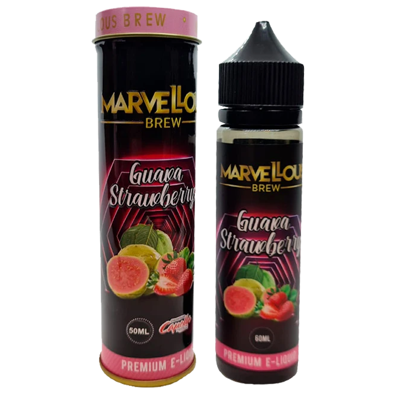 Marvellous Brew Guava Strawberry 0mg 50ml Short Fi...