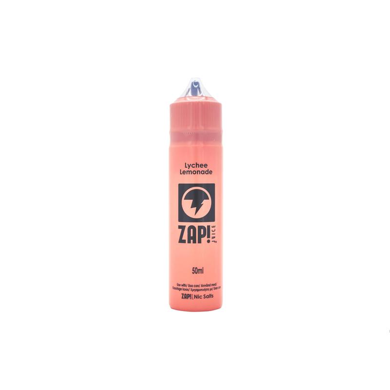 Zap! Juice Lychee Lemonade E-Liquid 50ml Short Fil...