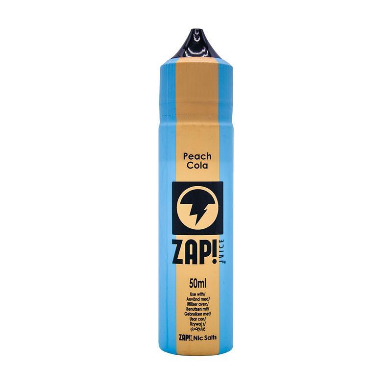 Zap! Juice Peach Cola E-Liquid 50ml Short Fill